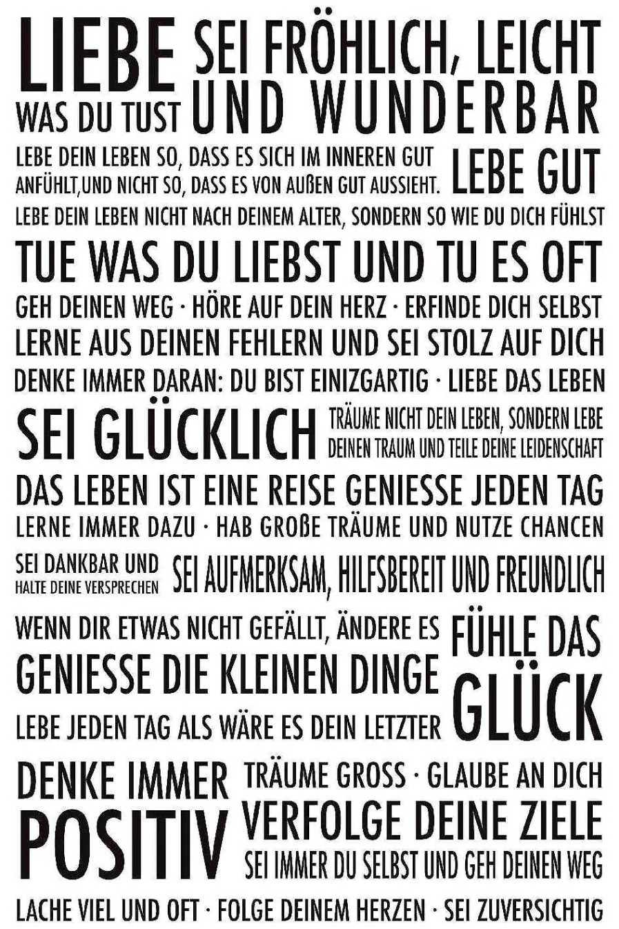 Kinderzimmer | Nanu-Nana Poster Immer Positiv, Nr. 61