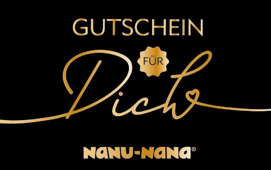 Geschenke Fur Frauen | Nanu-Nana Geschenkgutschein, Fur Dich, Schwarz, 25 Euro