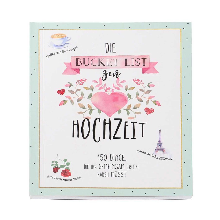 Hochzeitsdeko | Nanu-Nana Buch Bucketlist Hochzeit, 20 Cm