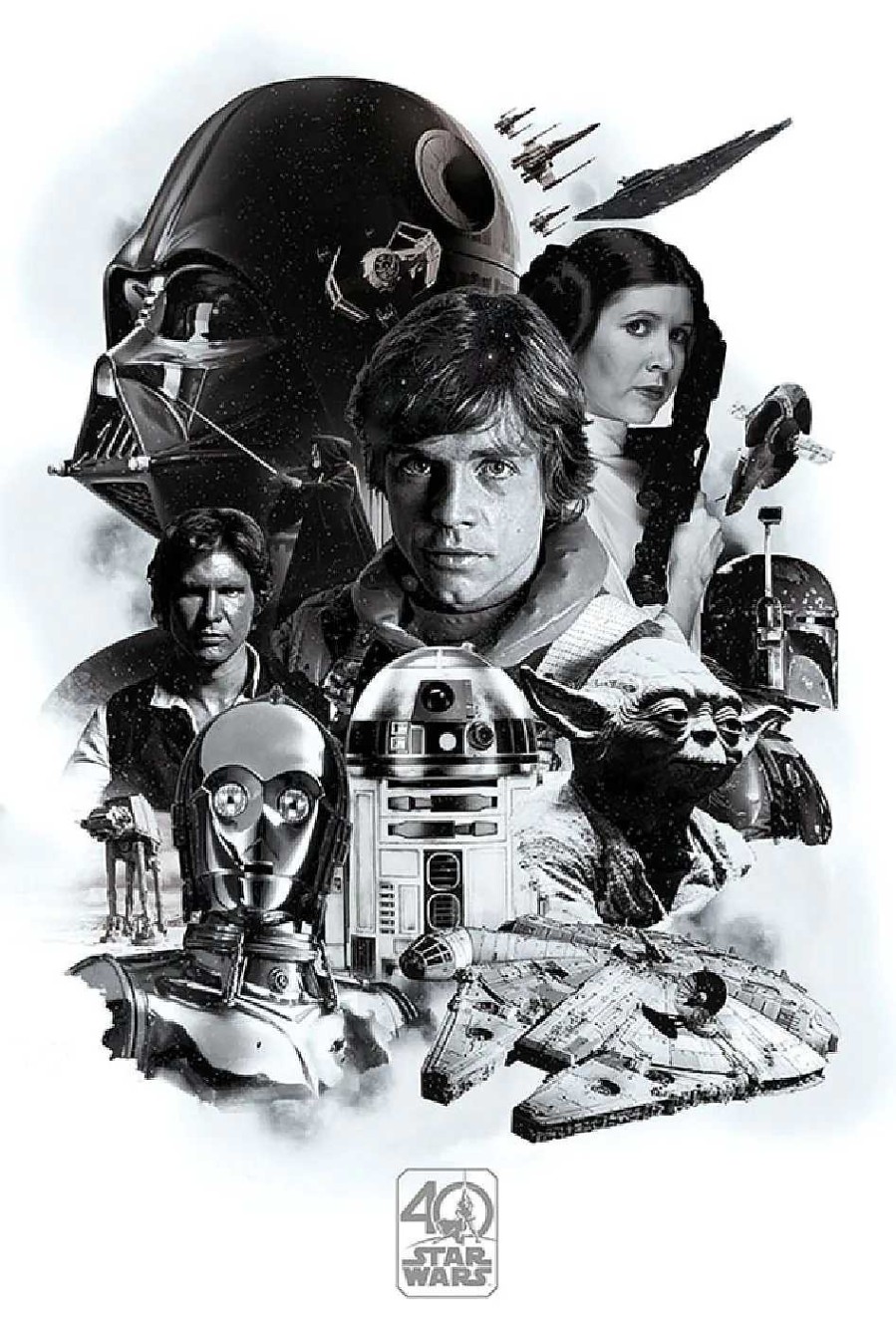 Kinderzimmer | Nanu-Nana Poster Star Wars 40Th Anniversary, Nr. 152