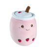 Kinderzimmer | Nanu-Nana Kuscheltier Bubble Tea, Erdbeere, 25 Cm