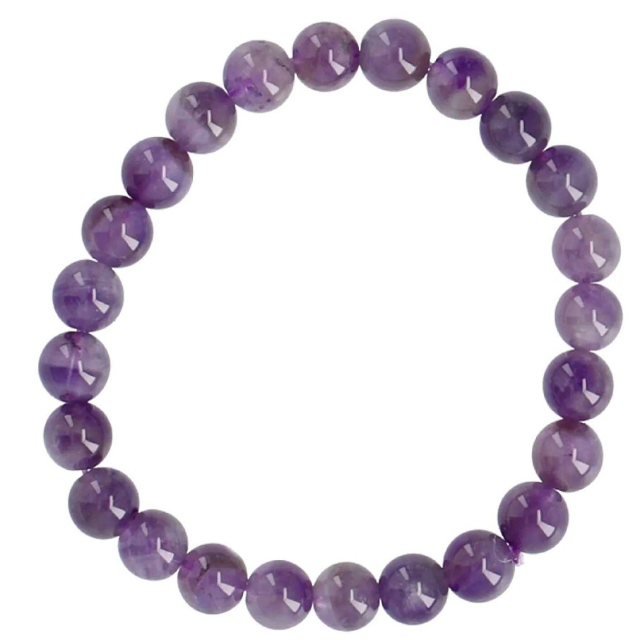 Geschenke Fur Frauen | Nanu-Nana Armband Edelstein-Energie, Amethyst/Lila