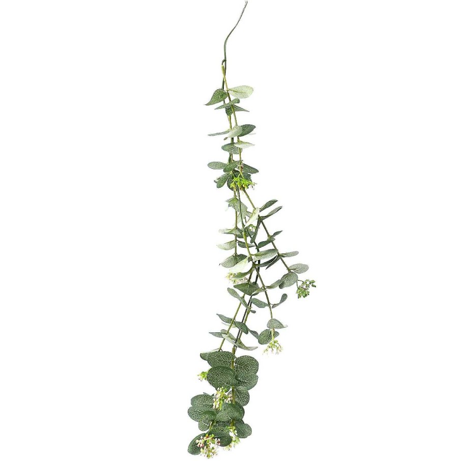 Fruhling&Kunstblumen | Nanu-Nana Girlande Eucalyptus, Grun, 75 Cm