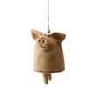 Figuren | Nanu-Nana Glockenfigur Schwein, Hangend, 13.5 Cm