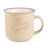 Shop The Geschenk | Nanu-Nana Becher Kaffee, Coffee Time/Beige, 295 Ml