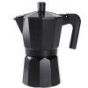 Shop The Geschenk | Nanu-Nana Espressokocher Aluminium, 6 Tassen, Schwarz-Matt