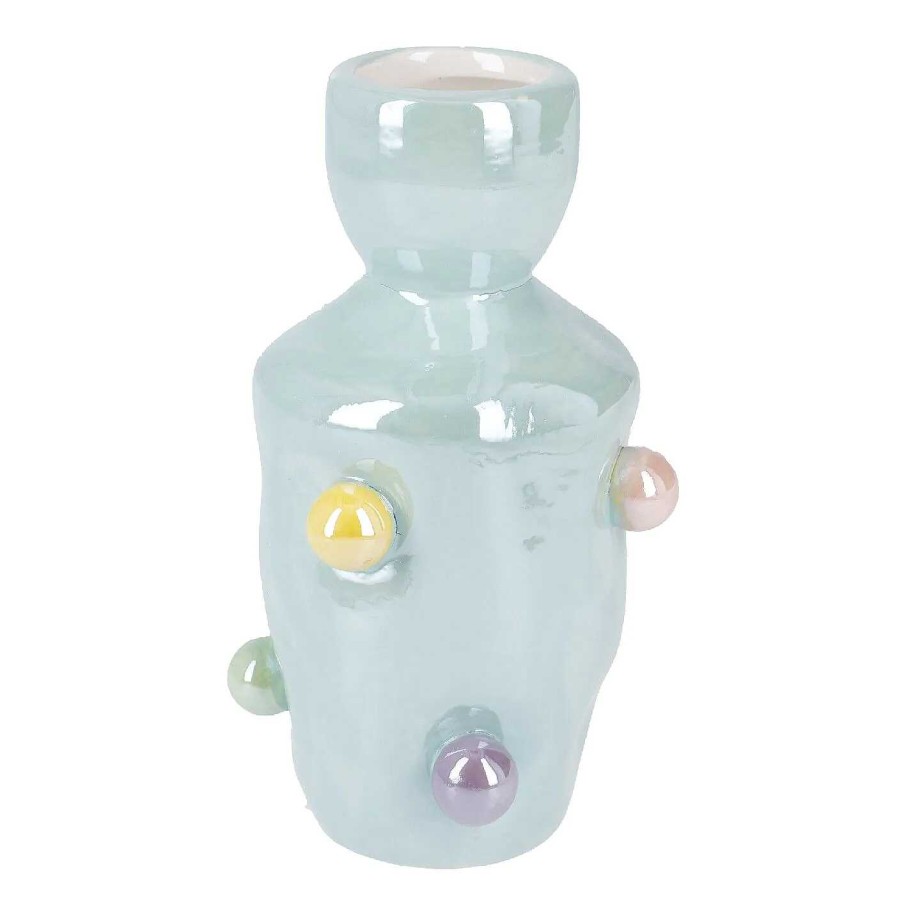 Fruhlingsvasen | Nanu-Nana Vase Pearl Mit Kugeln, Grun, 13.5 Cm