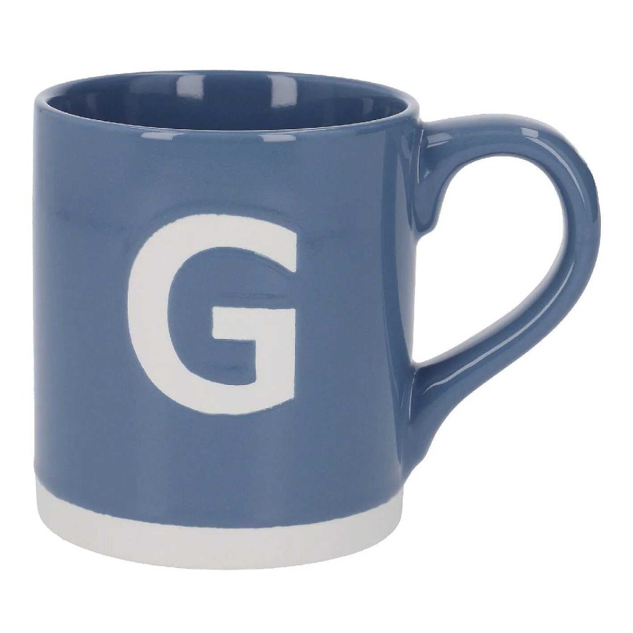 Becher & Glaser | Nanu-Nana Becher Buchstabe/Uni, G/Blau, 440 Ml