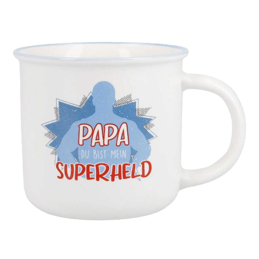 Becher & Glaser | Nanu-Nana Becher Papa, Papa Superheld, 370 Ml