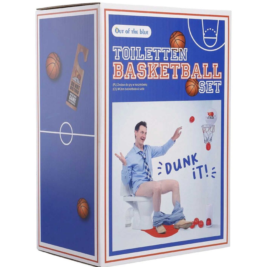 Geschenke Fur Frauen | Nanu-Nana Toiletten-Basketball-Set, 7-Teilig