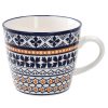 Becher & Glaser | Nanu-Nana Becher China, Blau/Orange, 300 Ml