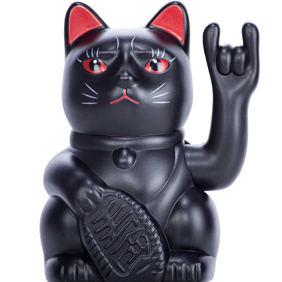 Figuren | Nanu-Nana Winkekatze Rockhand, 15 Cm