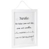 Wanddeko | Nanu-Nana Schild Familienspruch, Was Wir Brauchen, 40 X 30 Cm