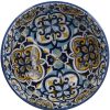 Geschirr | Nanu-Nana Schale China, Hoch, Blau/Gelb, 9.5 Cm