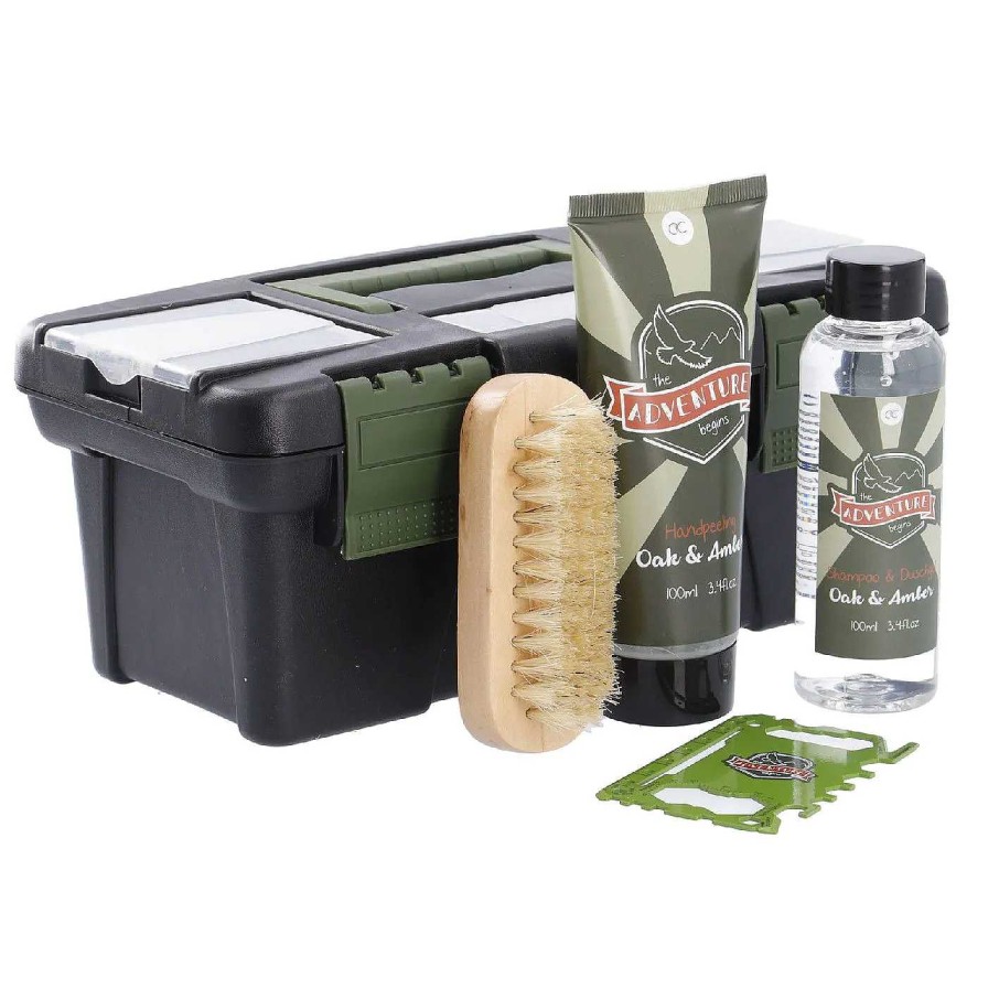 Bad & Wellness | Nanu-Nana Badeset Werkzeugkoffer, Khaki