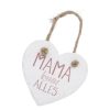 Dekozubehor | Nanu-Nana Anhanger Herz Mit Spruch, Alles, 10 Cm