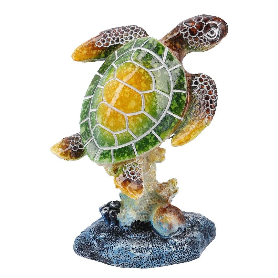 Figuren | Nanu-Nana Tier See, Schildkrote/Grun, Glanzend, 6 X 8 Cm