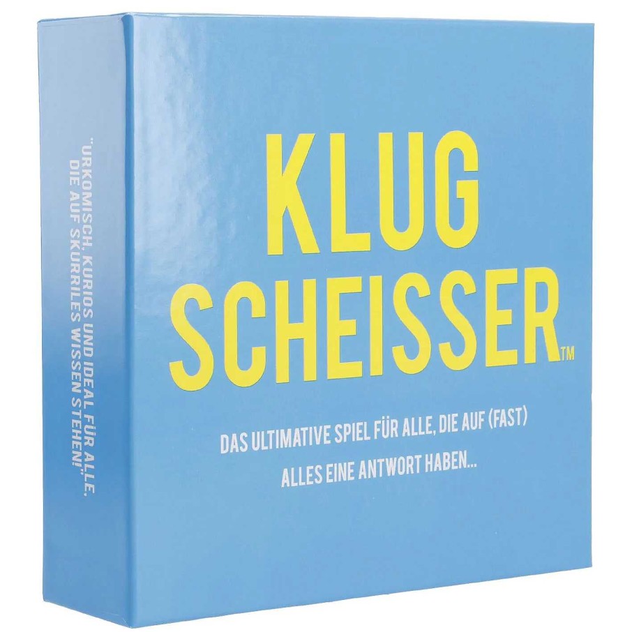 Geschenke Fur Frauen | Nanu-Nana Spiel Klugscheisser, Wissensquiz/Blau