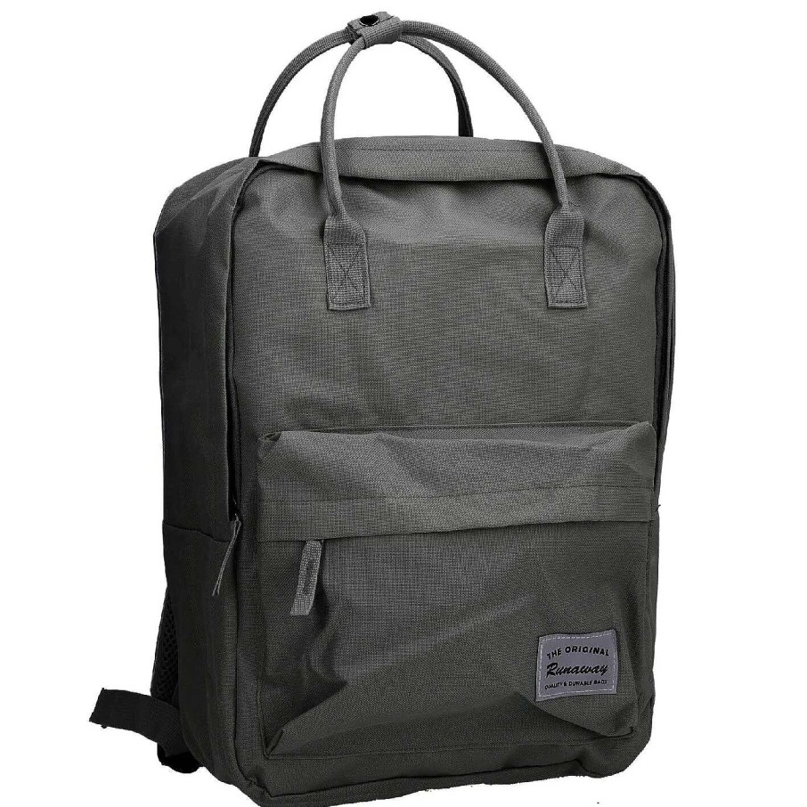 Unterwegs | Nanu-Nana Rucksack Uni, Grau, 26 X 13 X 36 Cm