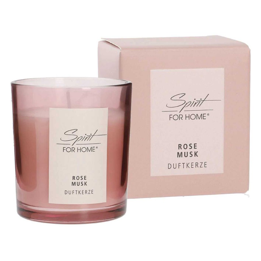 Kerzen | Nanu-Nana Duftkerze Home, Rose/Musk, 140 G