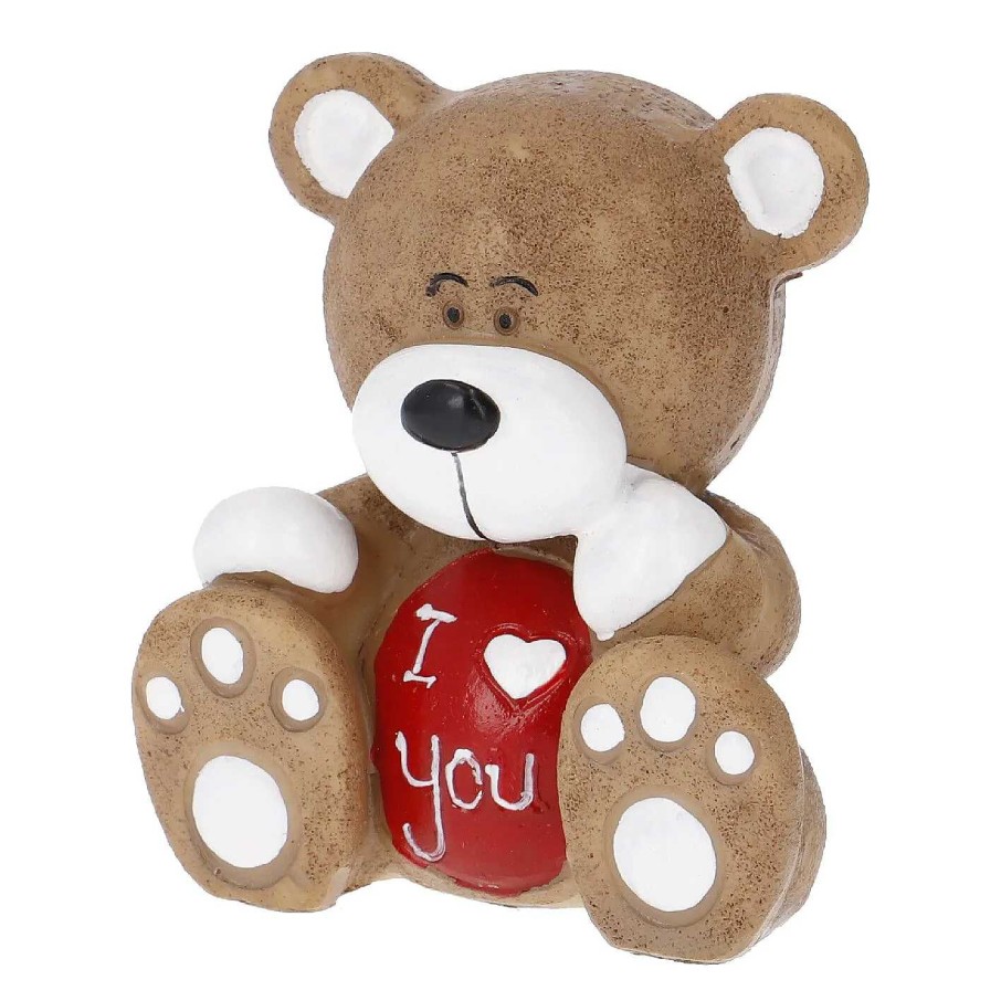 Figuren | Nanu-Nana Teddybar I Love You, Rot, 6 Cm