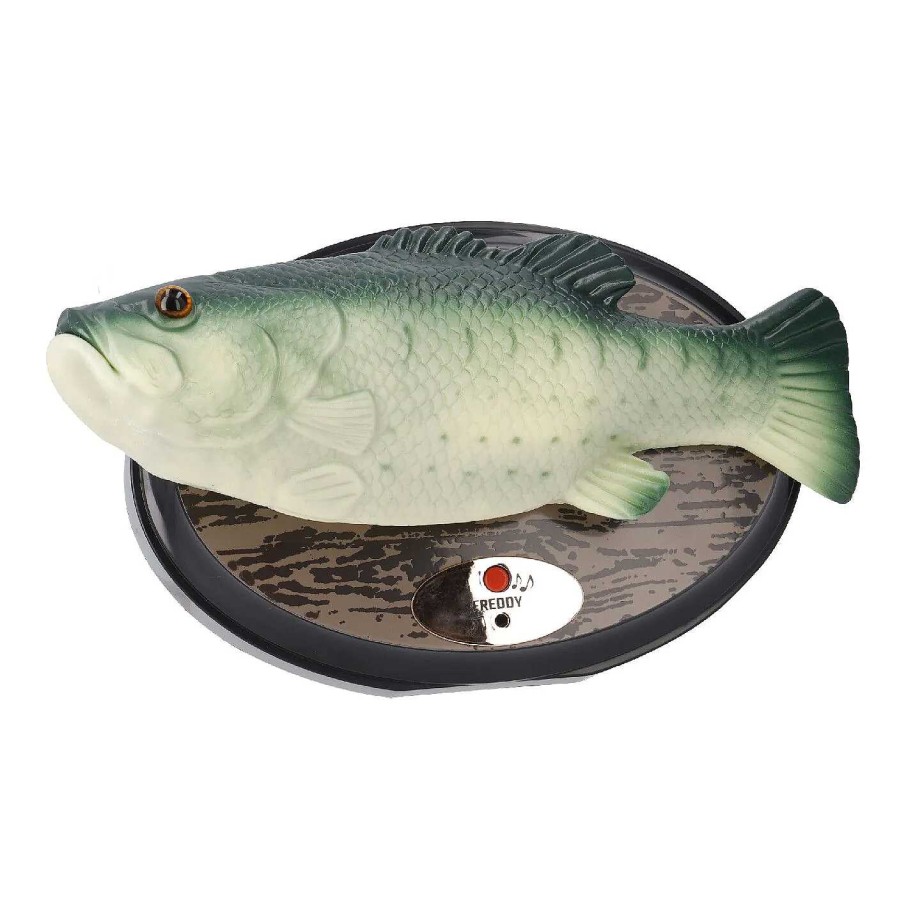 Deko&Objekte | Nanu-Nana Fisch, Singend, Barsch, 28 Cm