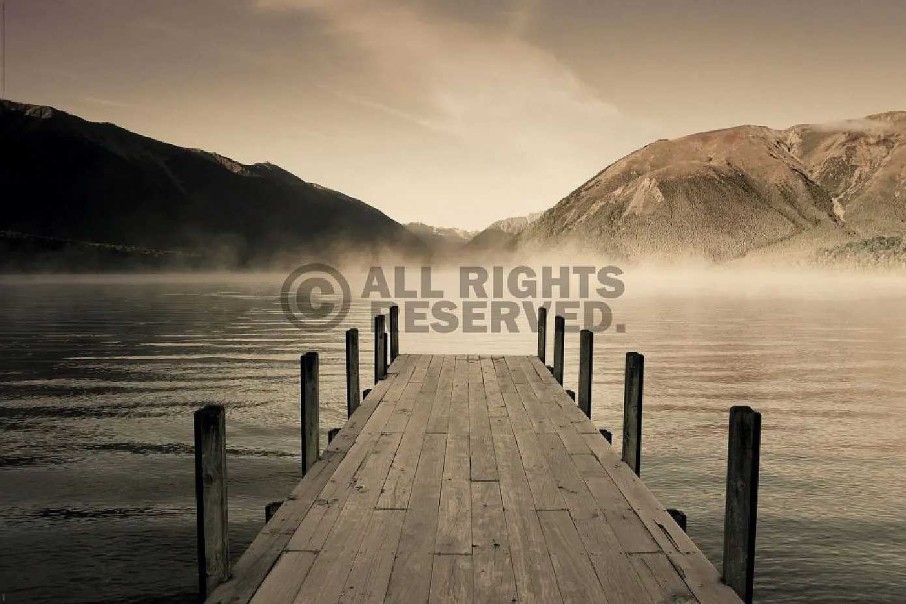 Wanddeko | Nanu-Nana Poster Jetty - Lake Rotoiti, Nr. 174