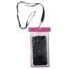 Unterwegs | Nanu-Nana Handytasche, Pink/Transparent