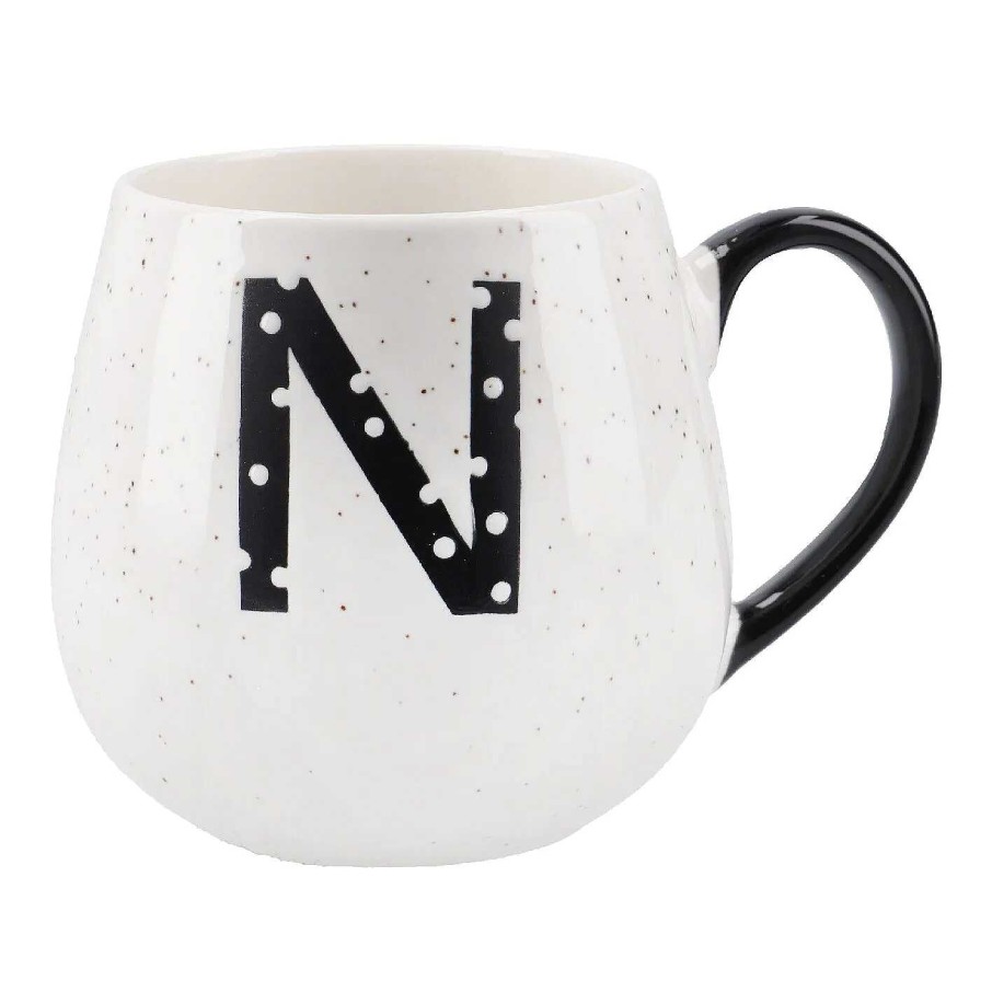 Geschenke Fur Frauen | Nanu-Nana Becher Buchstabe/Bauchig, N, 435 Ml