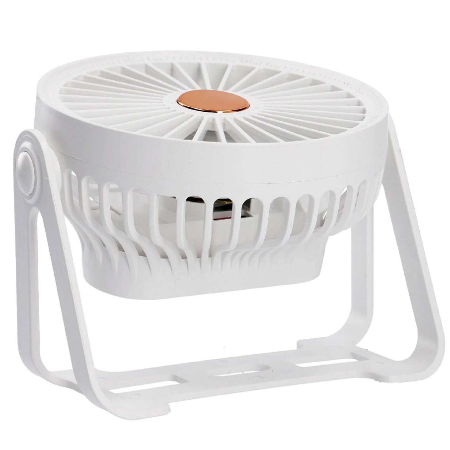 Ab Zum Strand | Nanu-Nana Tisch-Ventilator, Weis, 12 Cm