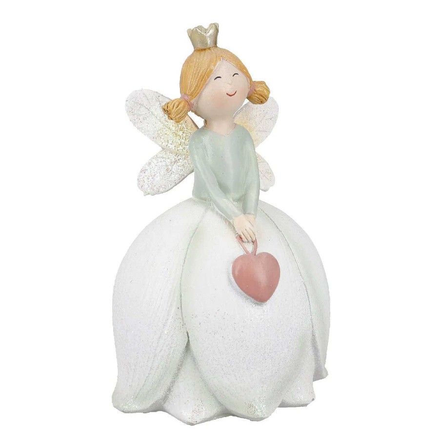 Figuren | Nanu-Nana Elfe Daisy Mit Krone, Herz/Mitte, 16 Cm