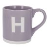 Becher & Glaser | Nanu-Nana Becher Buchstabe/Uni, H/Lila, 440 Ml