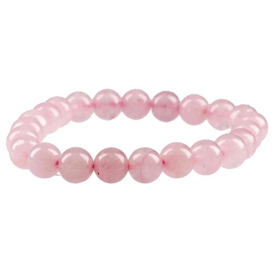 Geschenke Fur Frauen | Nanu-Nana Armband Edelstein-Energie, Rosenquarz/Rosa