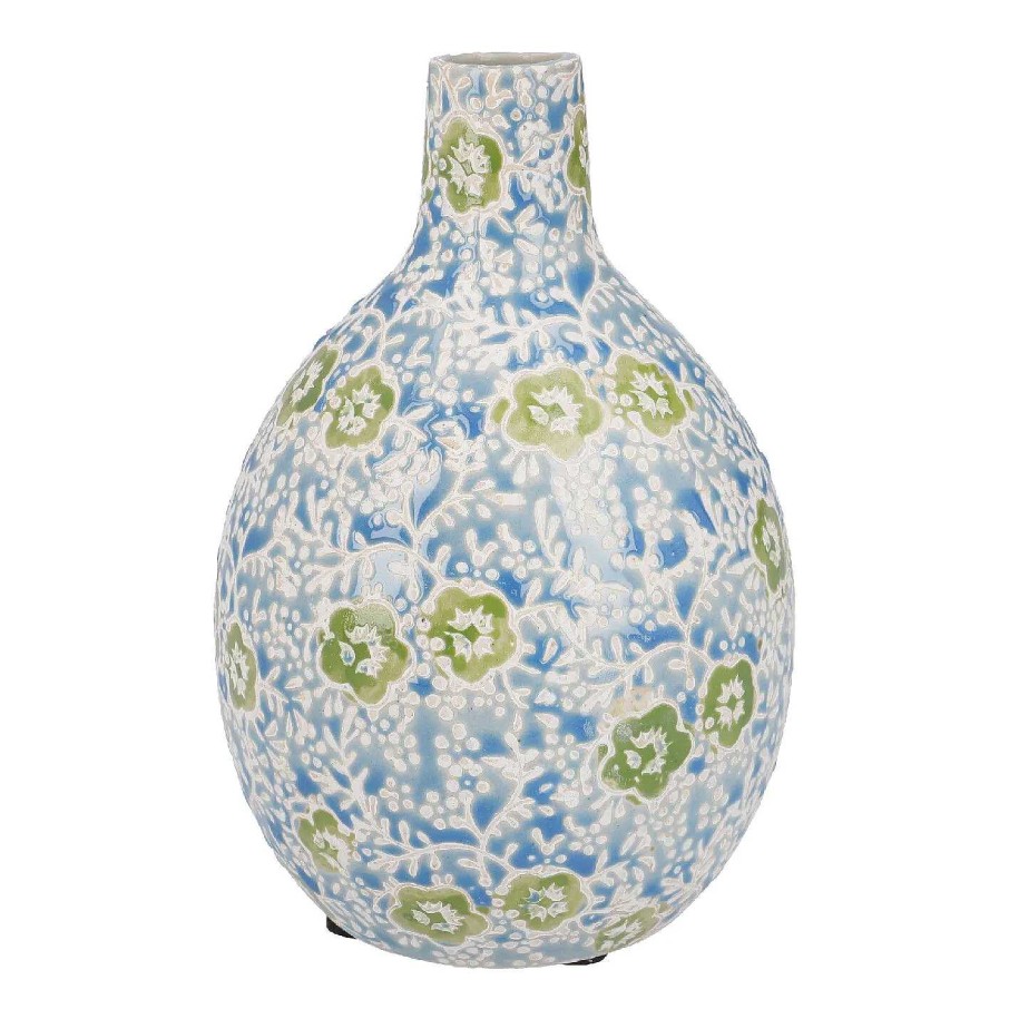 Fruhlingsvasen | Nanu-Nana Vase Blumchen, Blau, 15 Cm