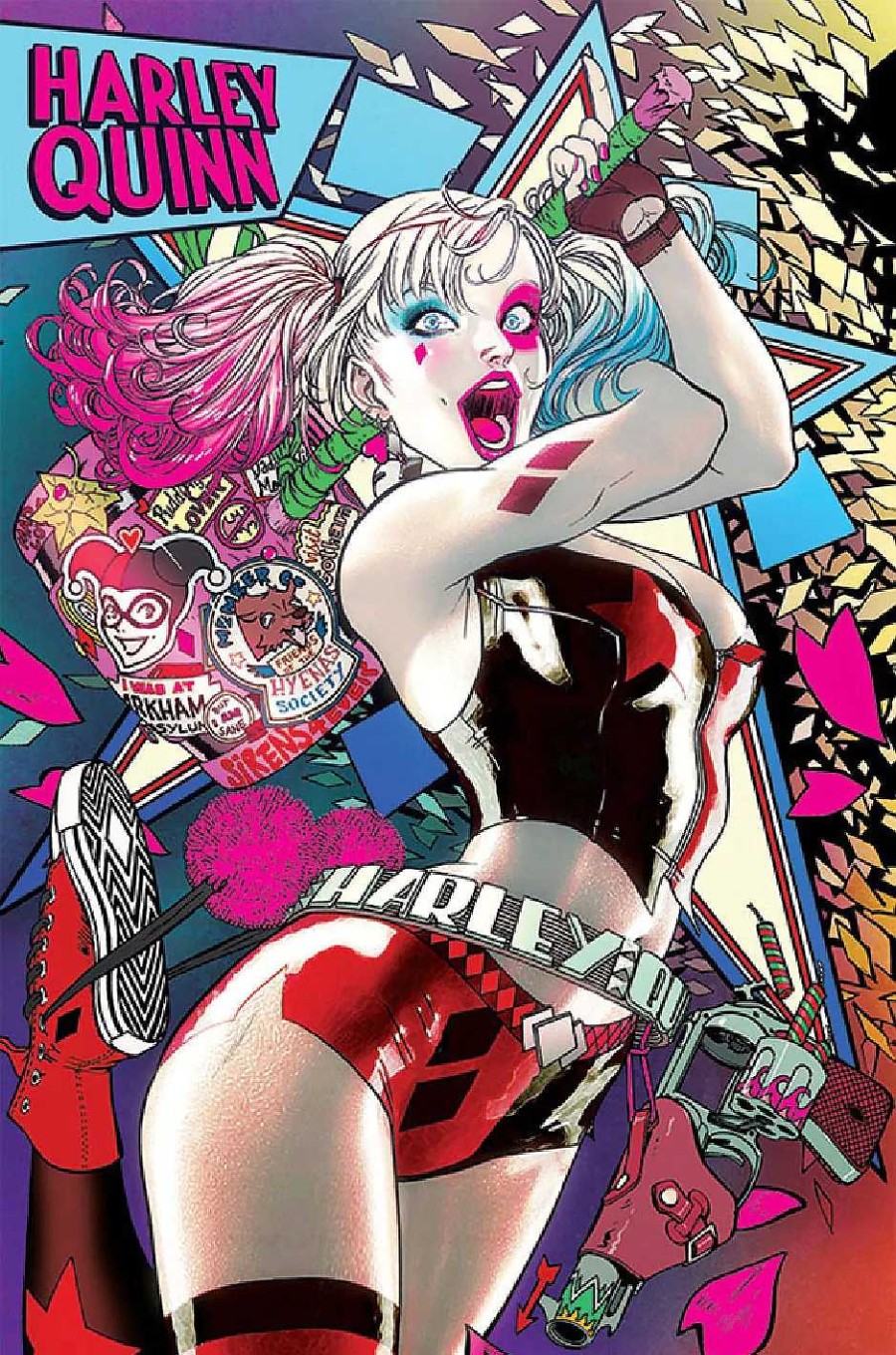 Wanddeko | Nanu-Nana Poster Batman Harley Quinn Neon, Nr. 45