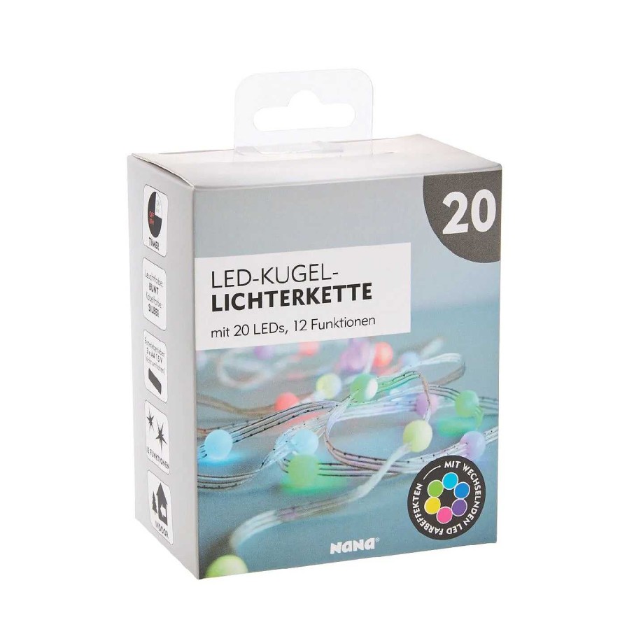 Lichterwelt | Nanu-Nana Lichterkette Funktion, Rgb, 20Er