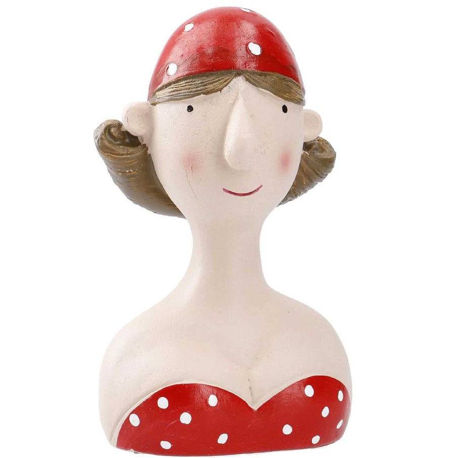 Figuren | Nanu-Nana Deko-Kopf See, Frau, 12 Cm