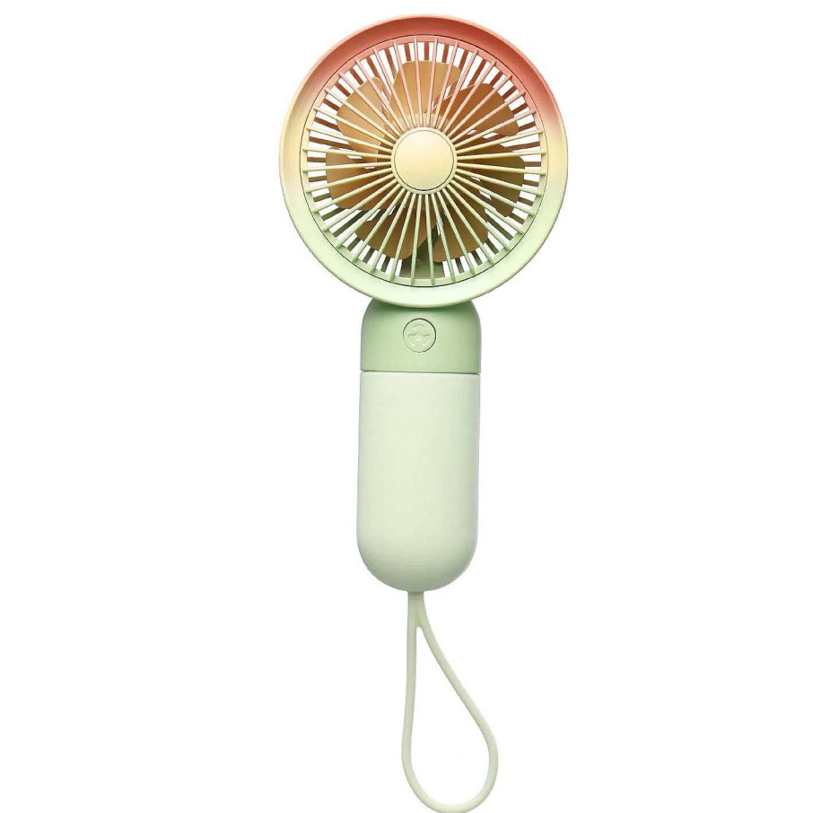 Ab Zum Strand | Nanu-Nana Ventilator Regenbogen, Grun, 18 Cm