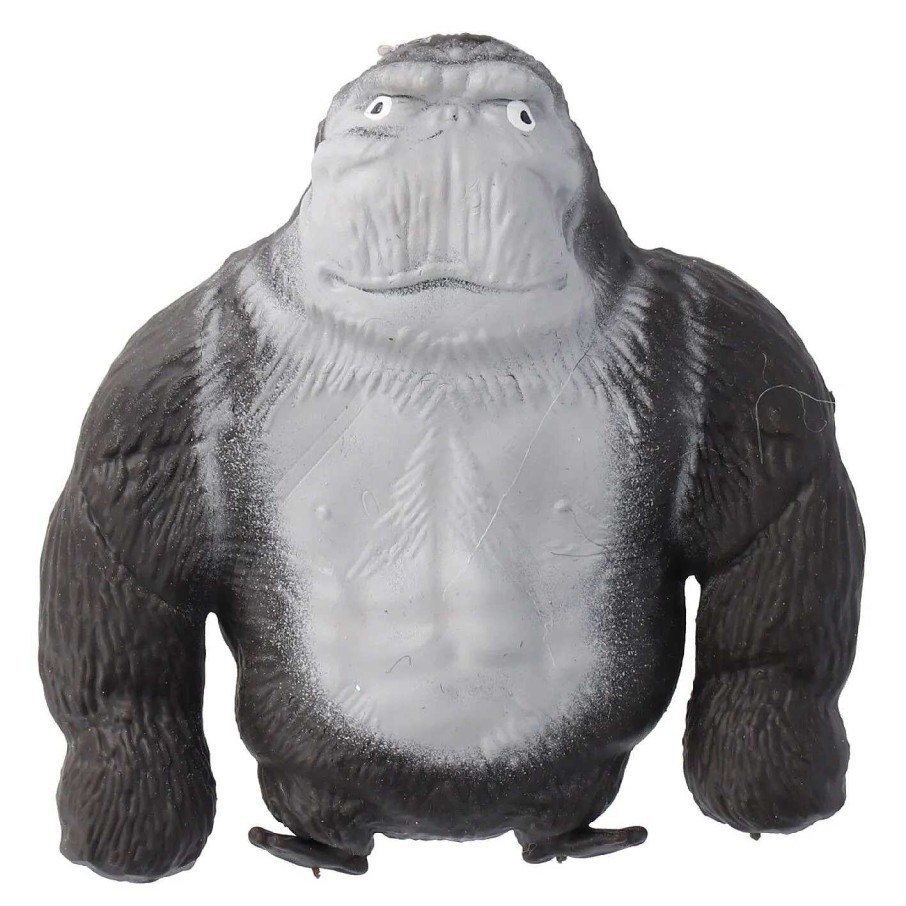 Kinderzimmer | Nanu-Nana Stretch-Gorilla Quetsch, Grau, 12 Cm