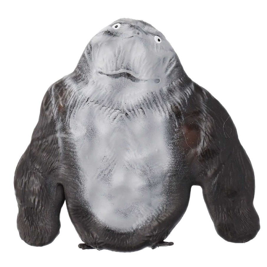 Kinderzimmer | Nanu-Nana Stretch-Gorilla Quetsch, Grau, 12 Cm