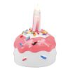 Geschenke Fur Frauen | Nanu-Nana Led-Torte, Weis-Pink/Pink, 7 Cm