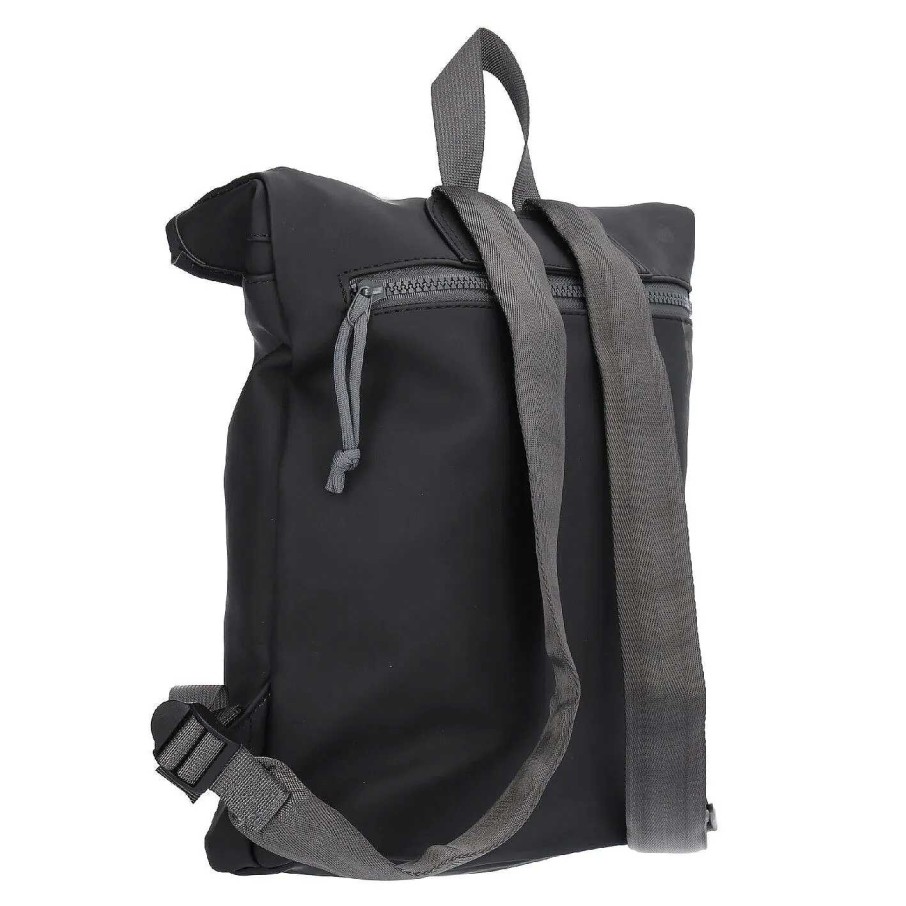 Unterwegs | Nanu-Nana Rucksack Paula, Schwarz/Grau, 9 Liter