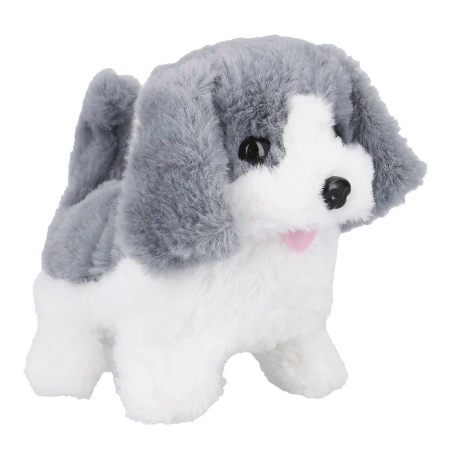 Geschenke Fur Kinder | Nanu-Nana Hund Sound, Laufend, Grau, 18 Cm