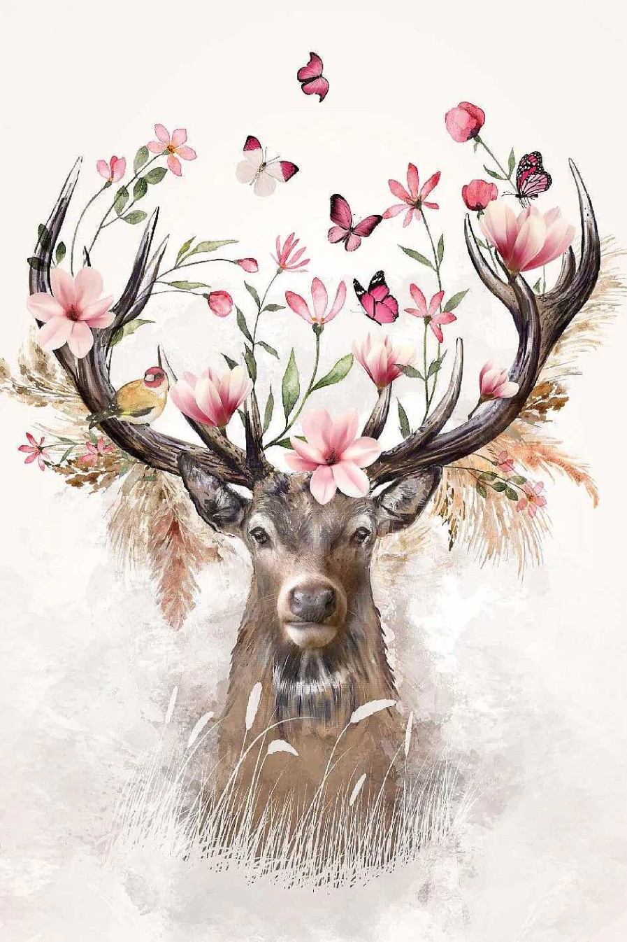 Wanddeko | Nanu-Nana Poster Sweet Deer, Nr. 151