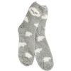 Geschenke Fur Frauen | Nanu-Nana Kuschelsocken Anti-Rutsch, Wolke/Grun