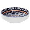 Geschirr | Nanu-Nana Schale China, Flach, Blau/Orange, 12 Cm