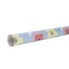 Fruhlingsdeko | Nanu-Nana Geschenkpapier Floral-Motiv, Hellblau, 2 M